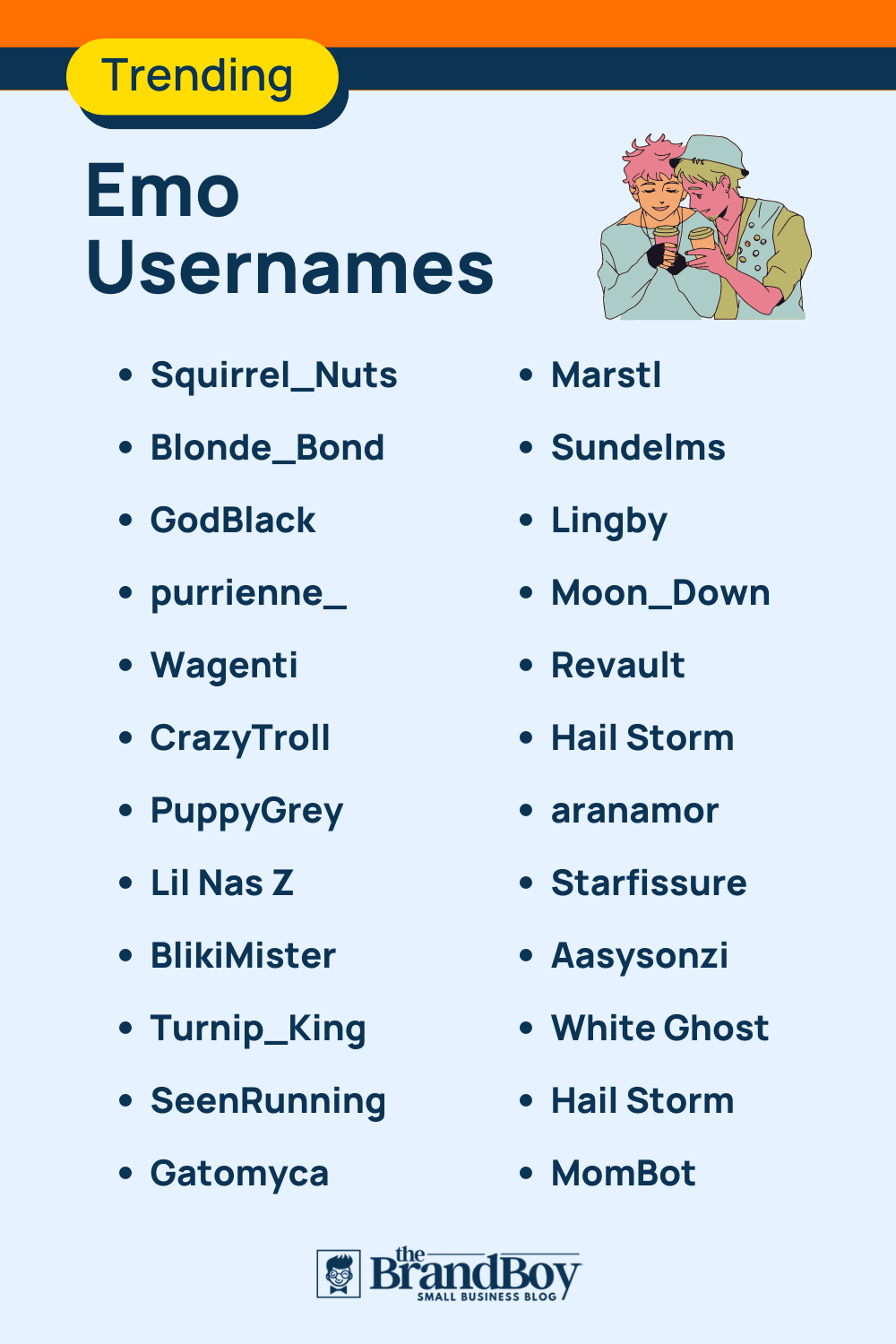 1150+ Cool Emo Usernames Ideas With Generator - BrandBoy