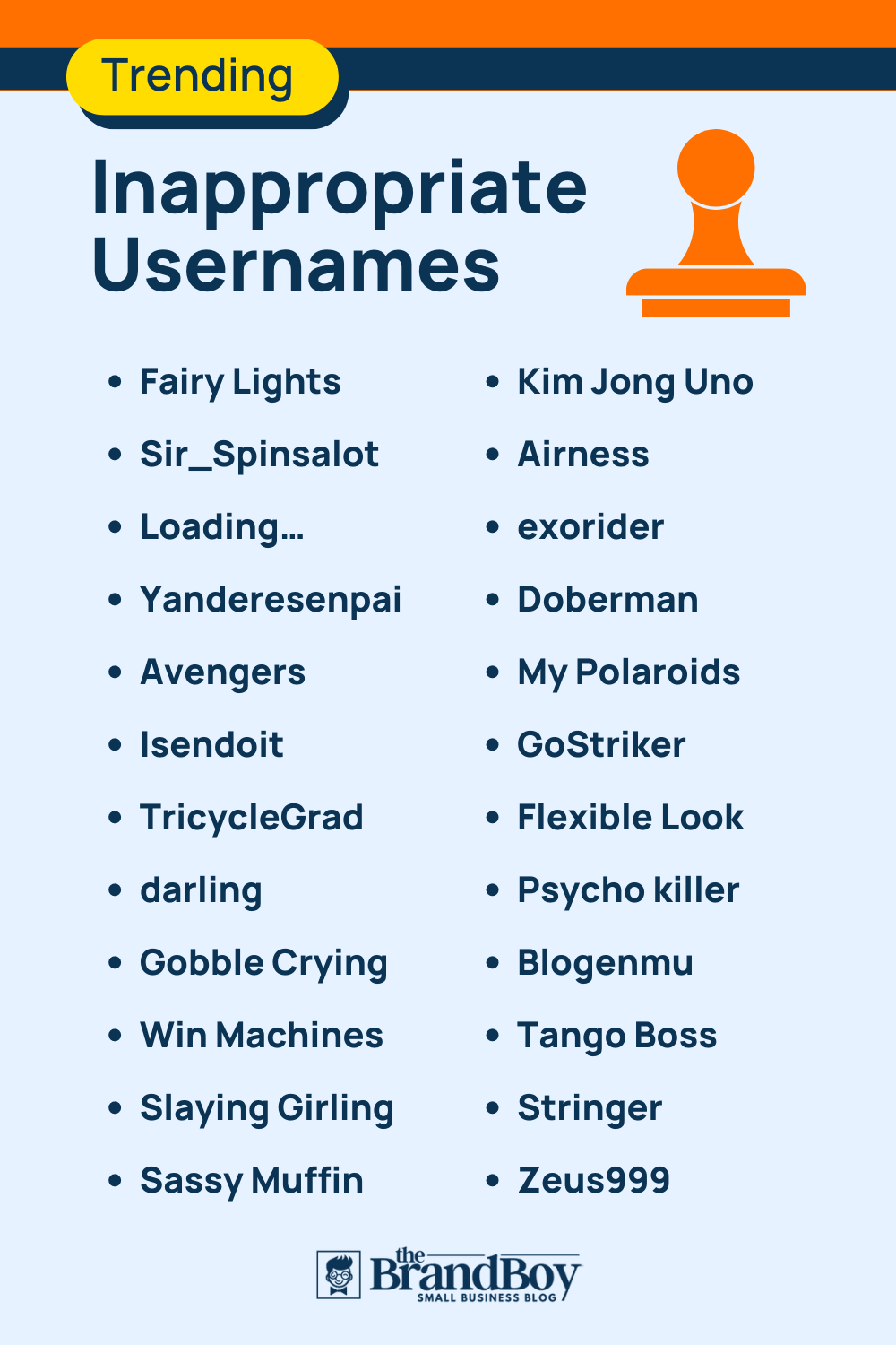 800 Inappropriate Usernames Ideas With Generator BrandBoy