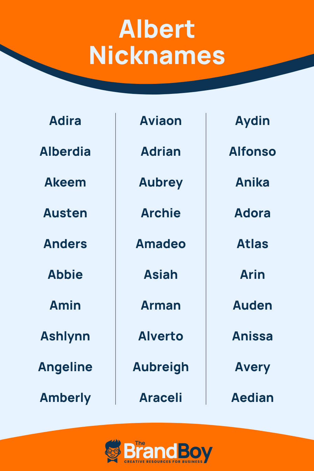 Albert Nicknames 649 Cool And Catchy Names BrandBoy