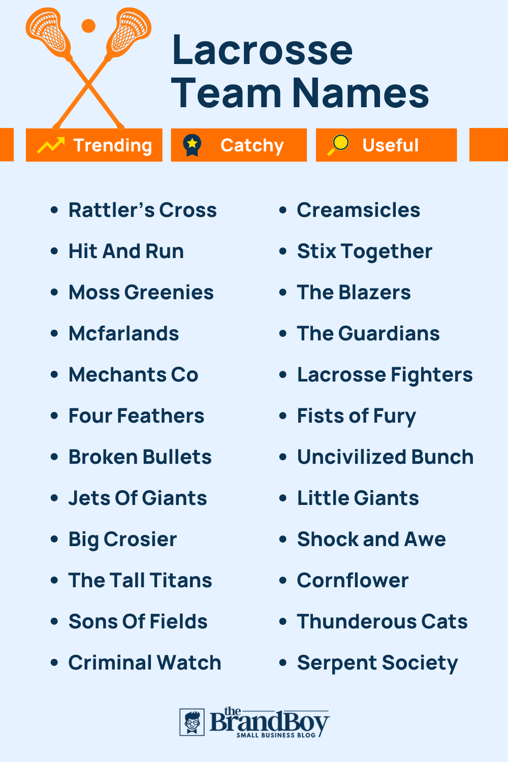 600 Cool Lacrosse Team Names Ideas BrandBoy