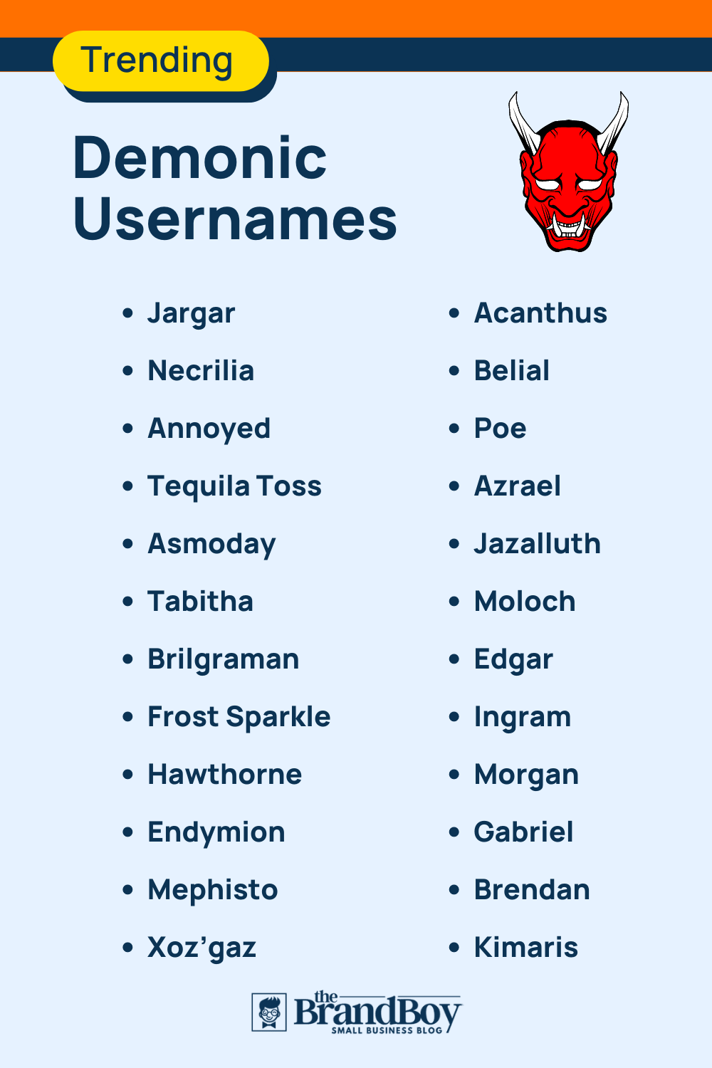 700 Cool Demonic Usernames Ideas With Generator BrandBoy