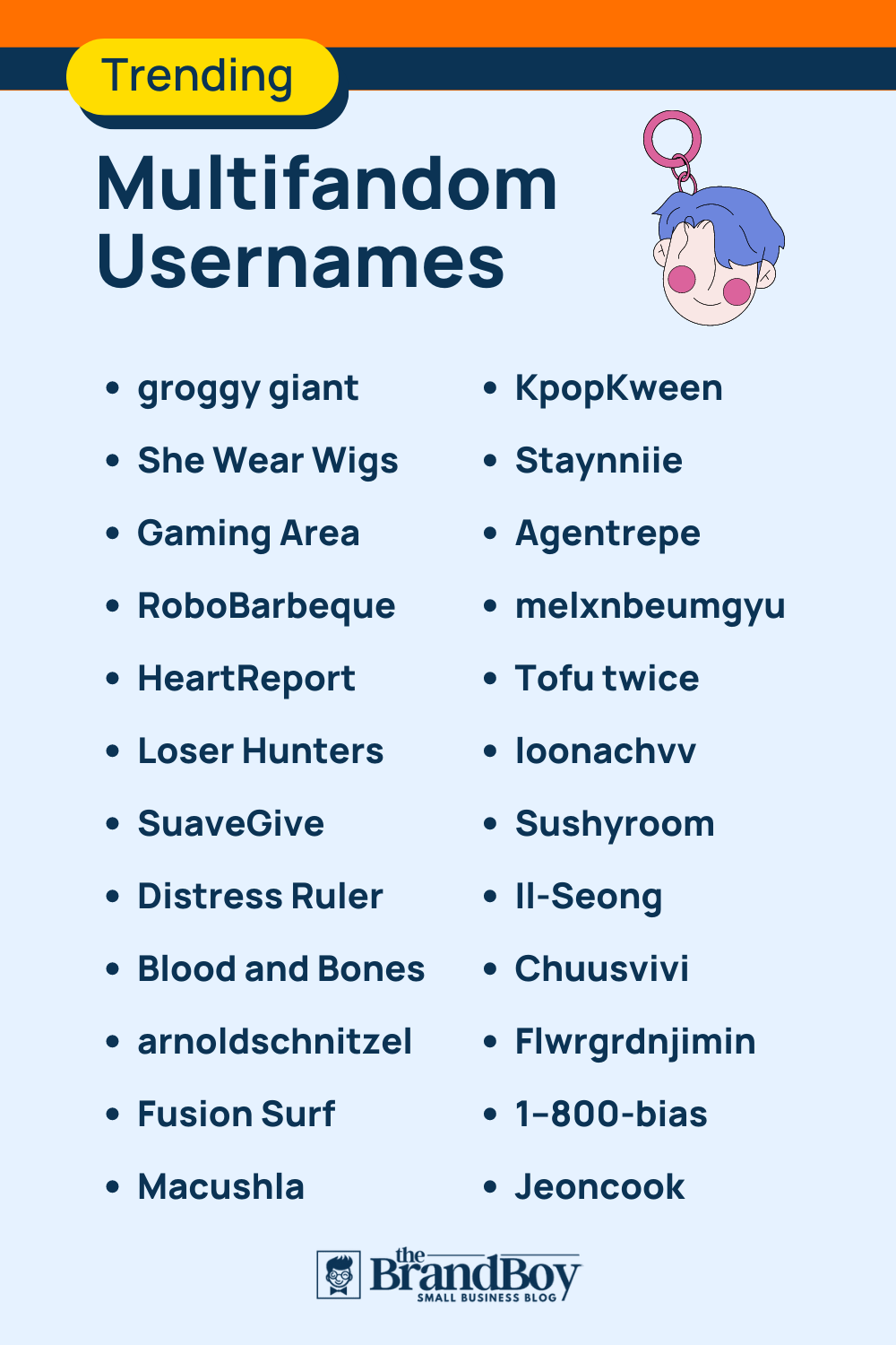 900+ Cool Multifandom Usernames Ideas With Generator BrandBoy