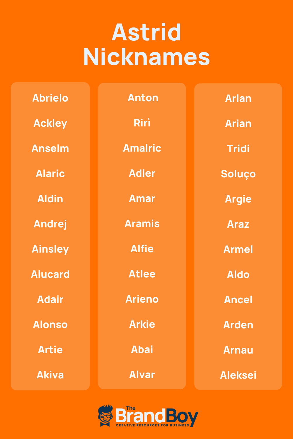 Astrid Nicknames 633 Cool And Catchy Nicknames BrandBoy