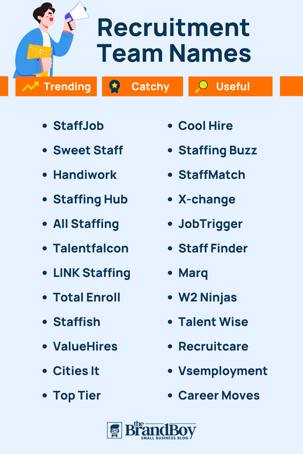 600 Cool Recruitment Team Names Ideas Generator BrandBoy