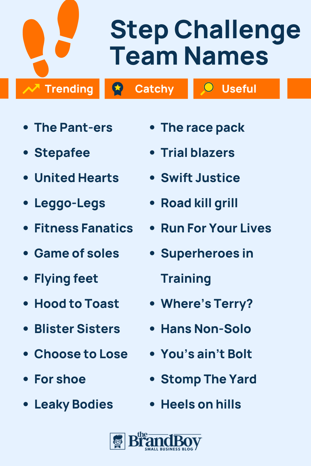 600+ Cool Step Challenge Team Names Ideas (Generator) BrandBoy