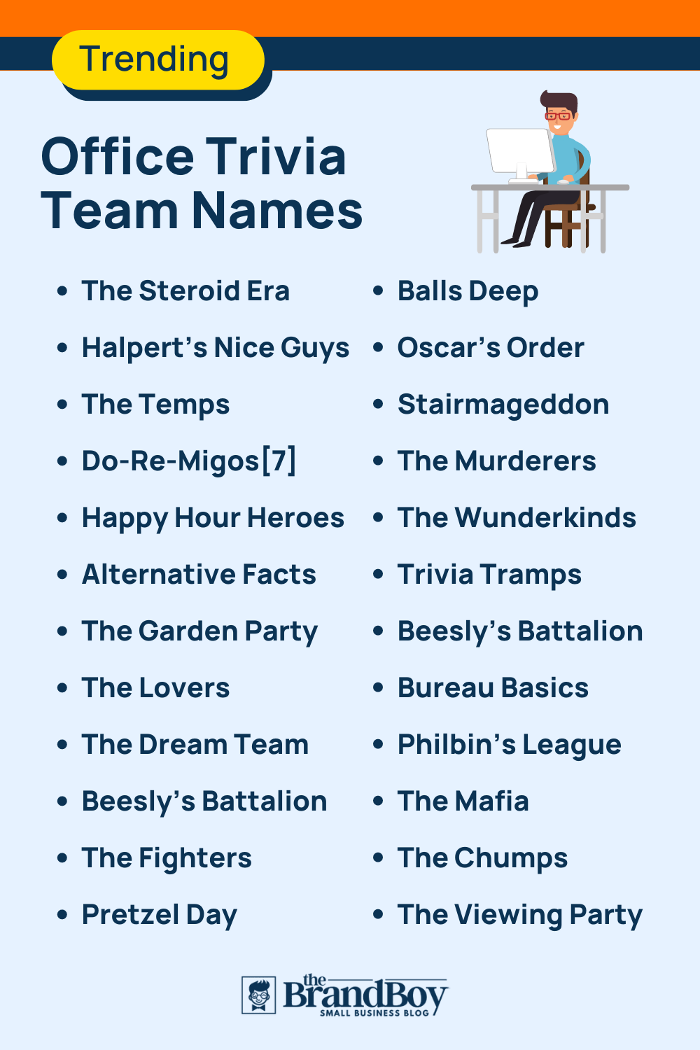 Funny Trivia Team Names The Office