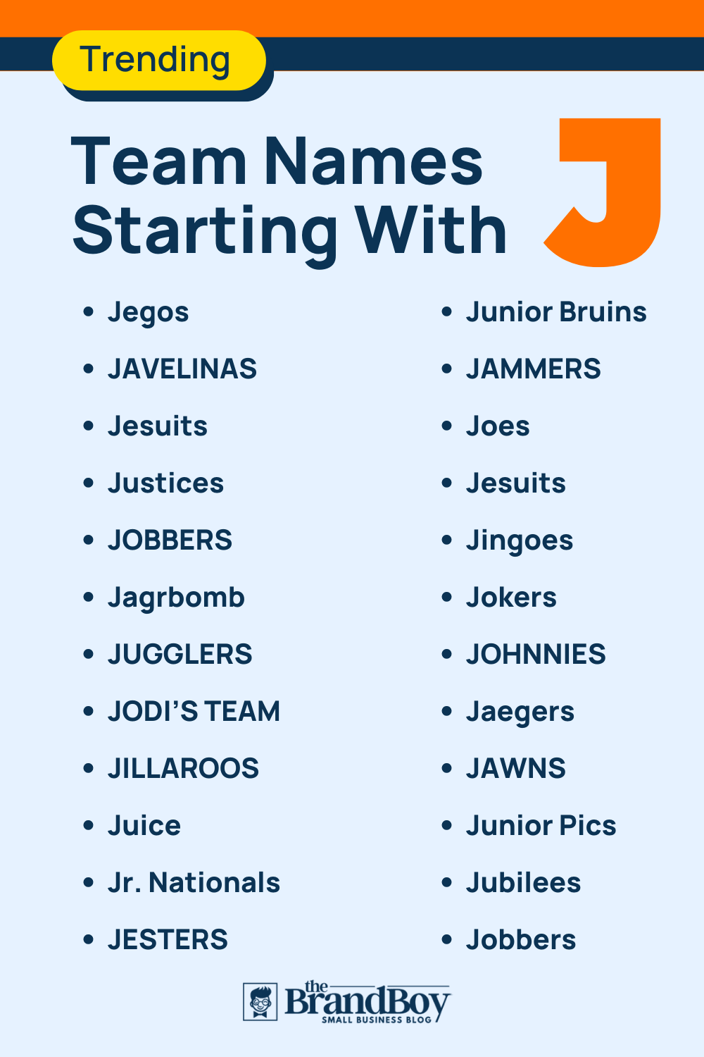 300 Cool Team Names Starting With J BrandBoy 300-cool-team-names-starting-with-j-brandboy