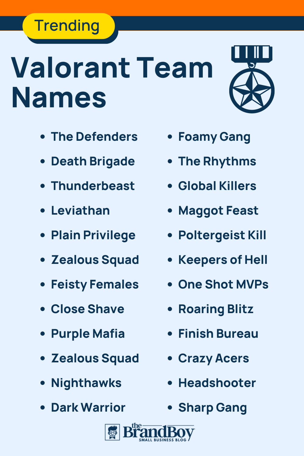 920+ Valorant Team Names And Ideas (Generator + Logos) BrandBoy