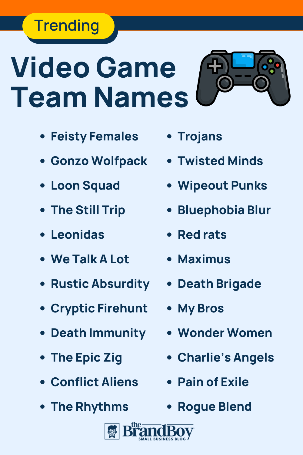 300+ Cool Gaming Team Names Ideas (Generator) BrandBoy