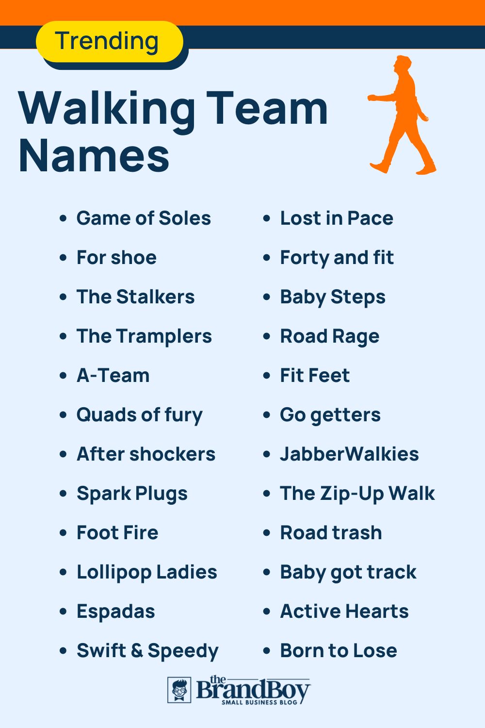 Walking Team Names