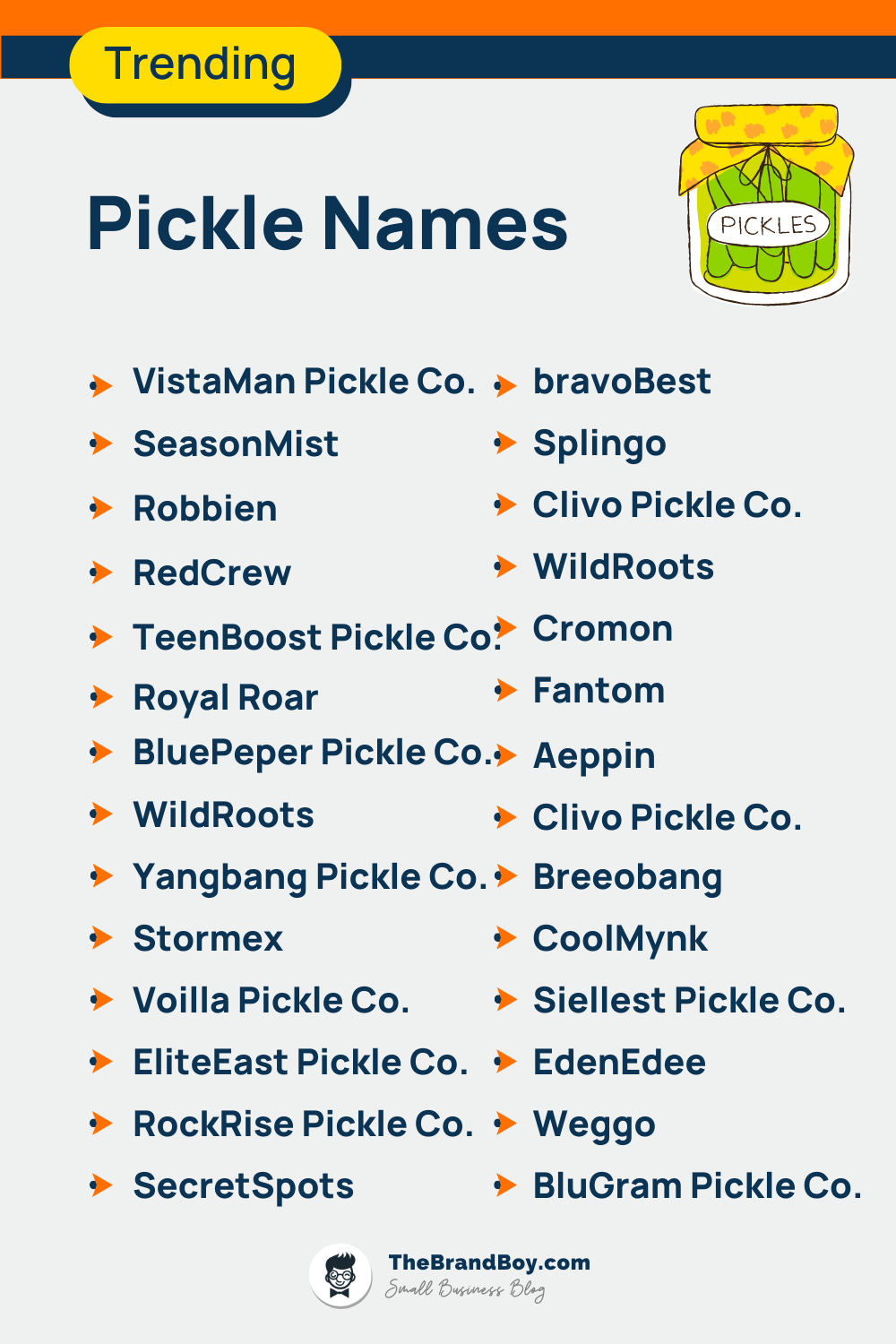 2022 Pickle Names Ideas And Domains Generator Guide BrandBoy