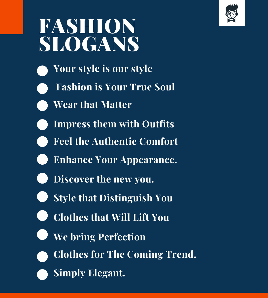 Fashion Slogans Taglines 