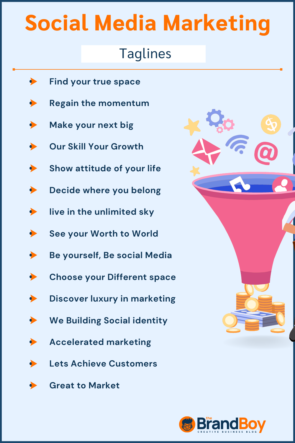 384+ Catchy Social Media Marketing slogans and Taglines - BrandBoy