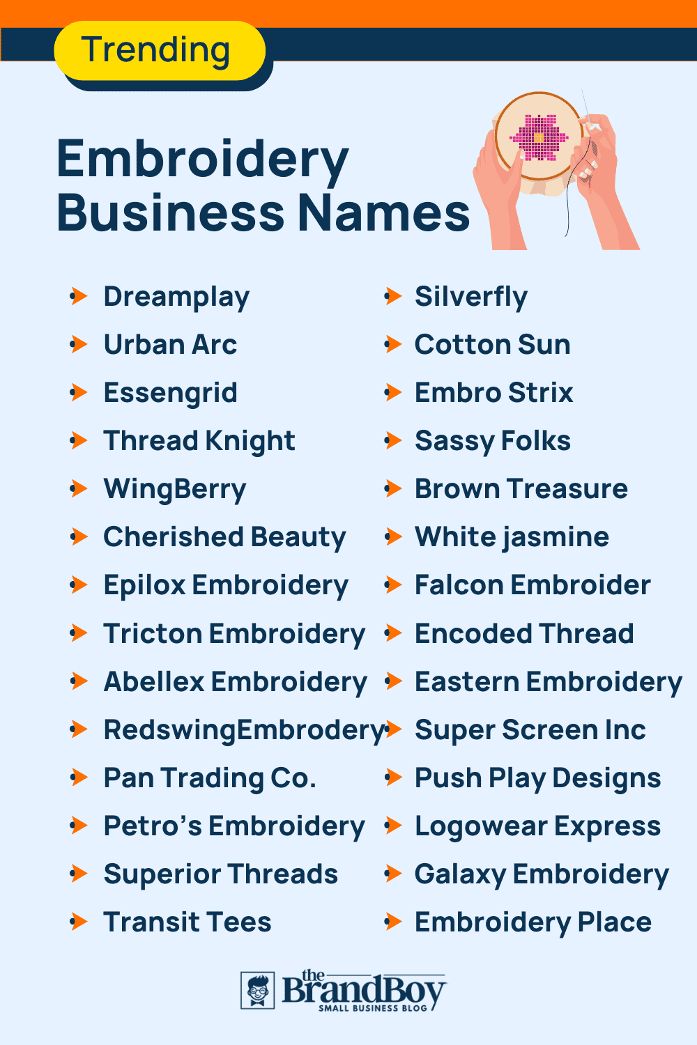 690+ Embroidery Business Names Ideas And Suggestions (Generator) (Video ...