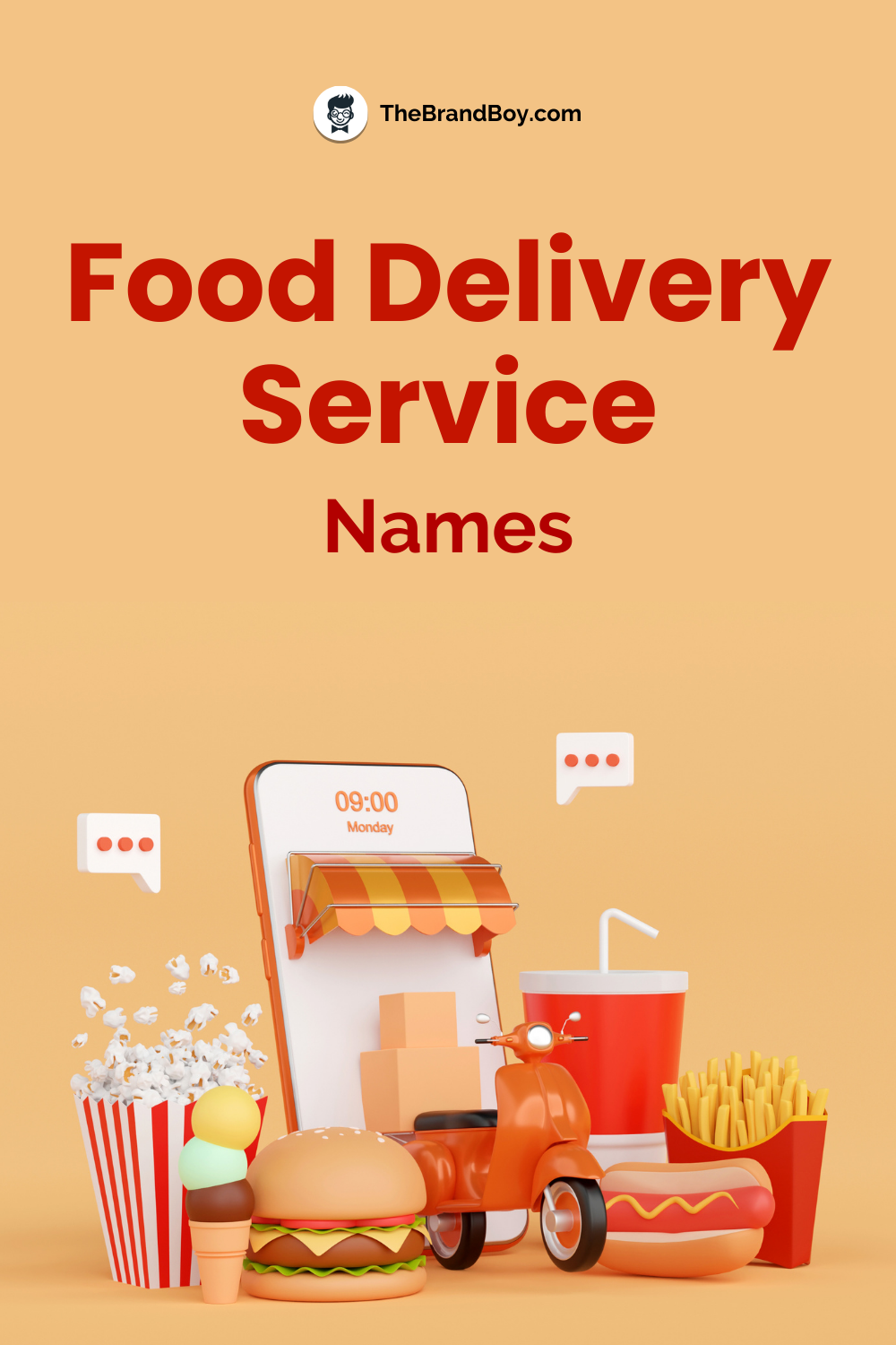 1250+ Best Food Delivery Service Names That You Can Use