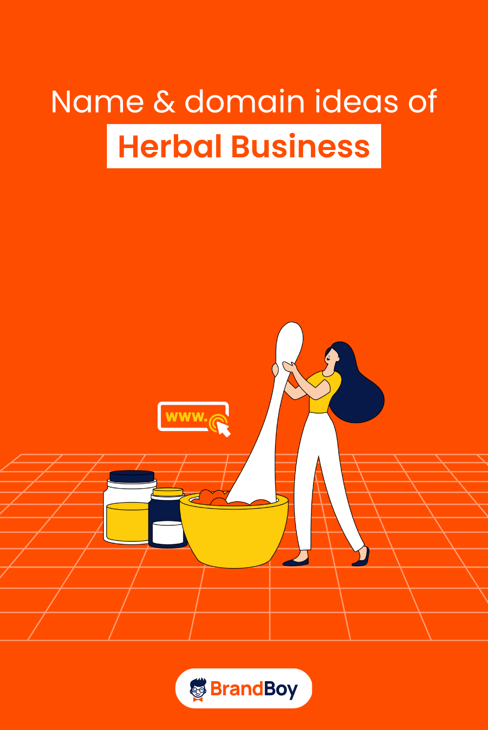 1960+ Herbal Business Names Ideas (Generator + Guide) (Infographic)
