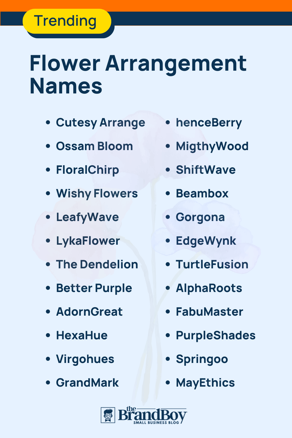 847+ cool Bouquet Names ideas (Generator) ( Video + Infographic)