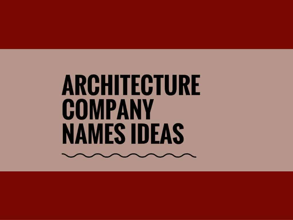 architecture company