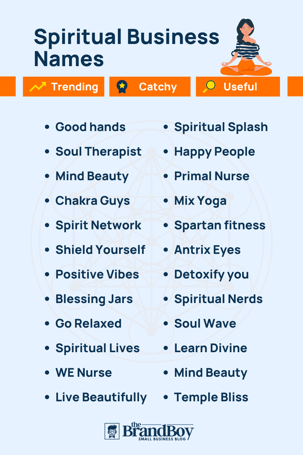 1251+ Spiritual Business Names ideas for a Peaceful Brand!