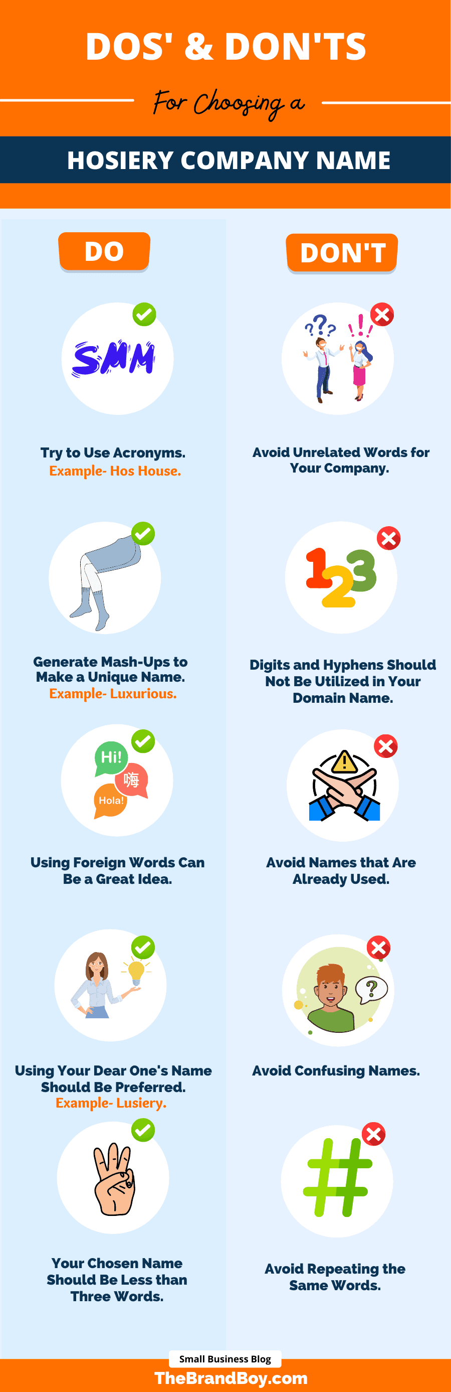 566+ Best Hosiery Company Names (Video+Infographic)