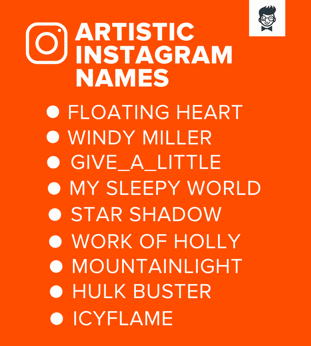 artistic instagram names