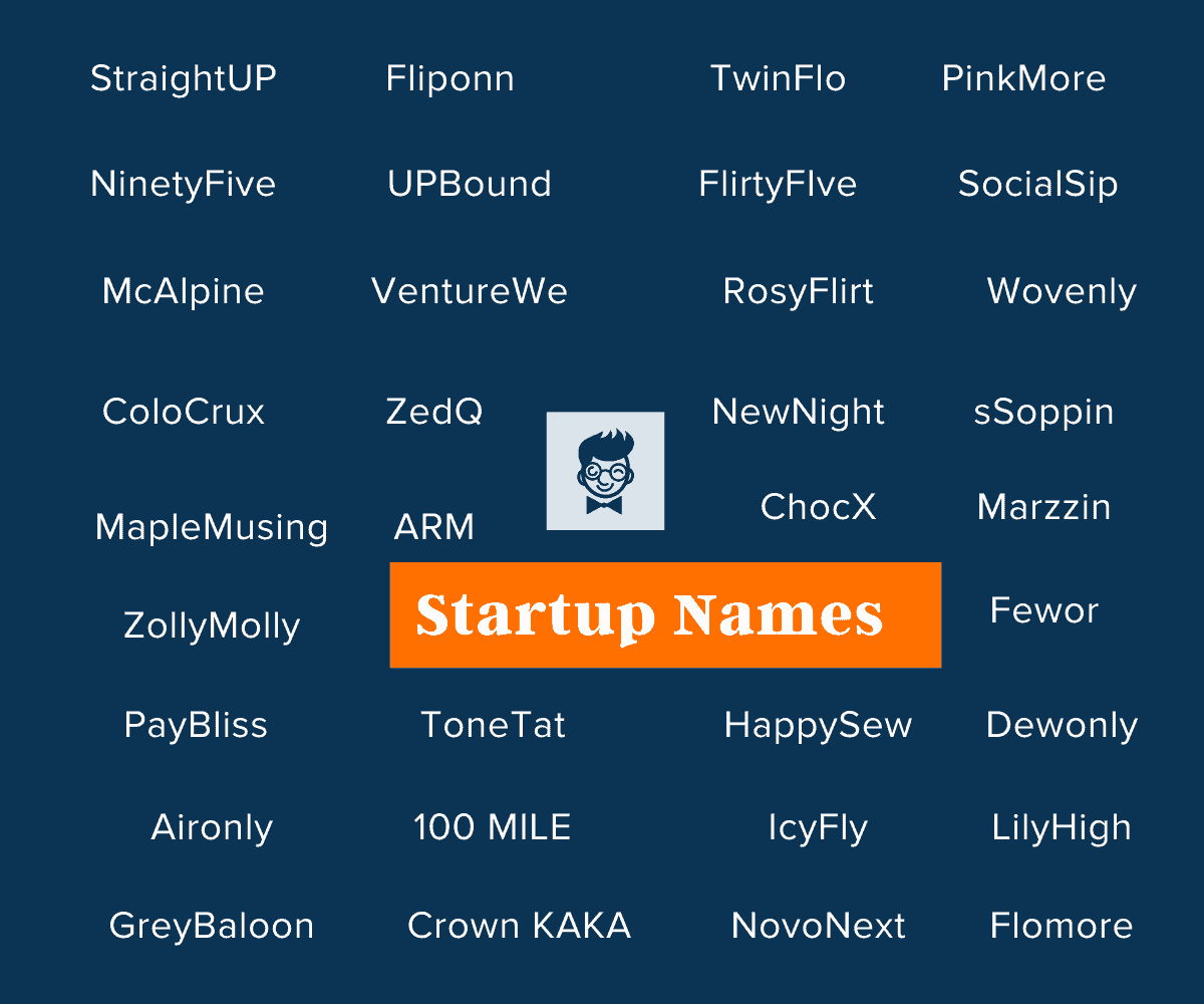 2100+ Catchy Startup Name Ideas | TheBrandboy.Com