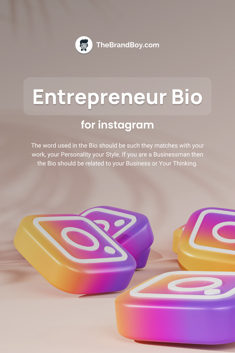 321+ Brilliant Entrepreneur Bio For Instagram TheBrandBoy