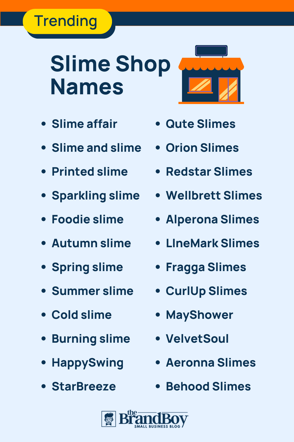 996+ Slime Shop Name Ideas & Domains (+Generator)