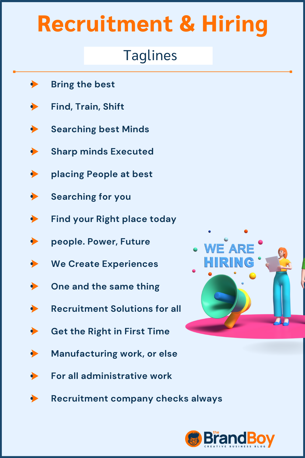 698 recruitment and hiring slogans and taglines generator guide
