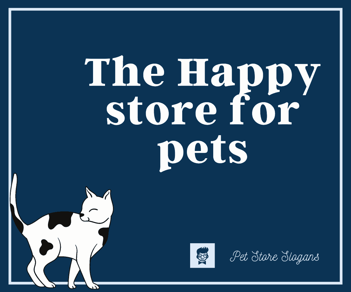 pet shop slogans