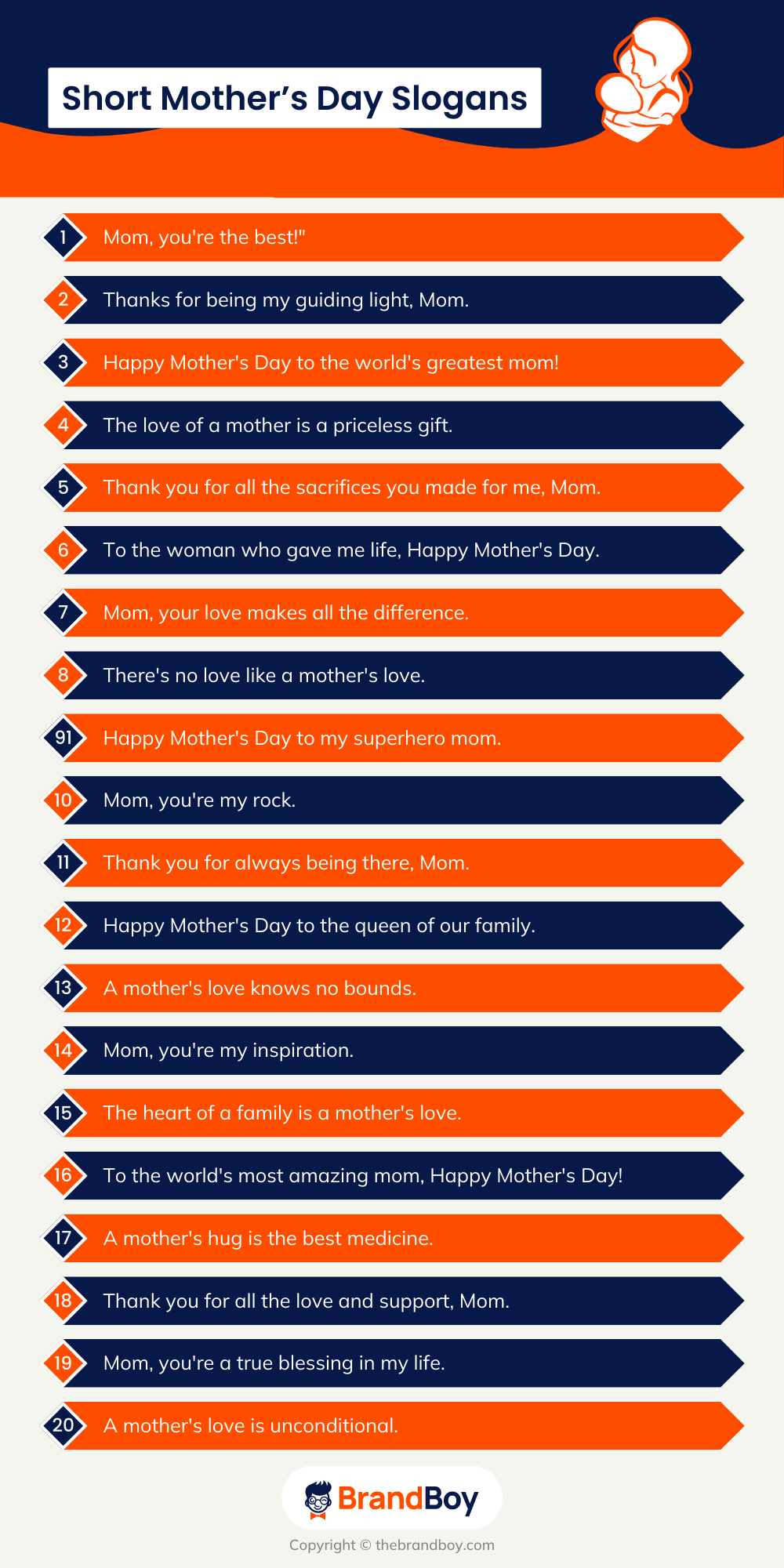 670+ Mother's Day Slogans And taglines (Generator + Guide)