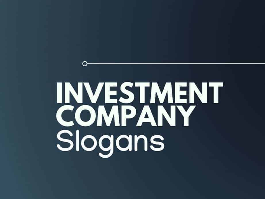 770+ Best Investment Slogans That Attract Investors | Thebrandboy