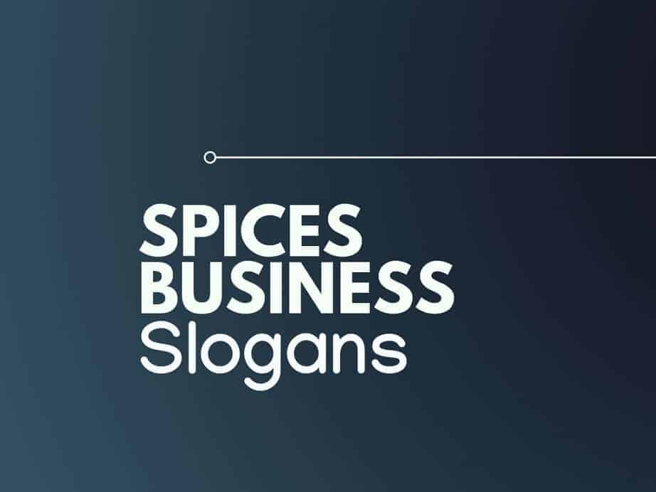 1 Catchy Spices Slogans And lines Thebrandboy