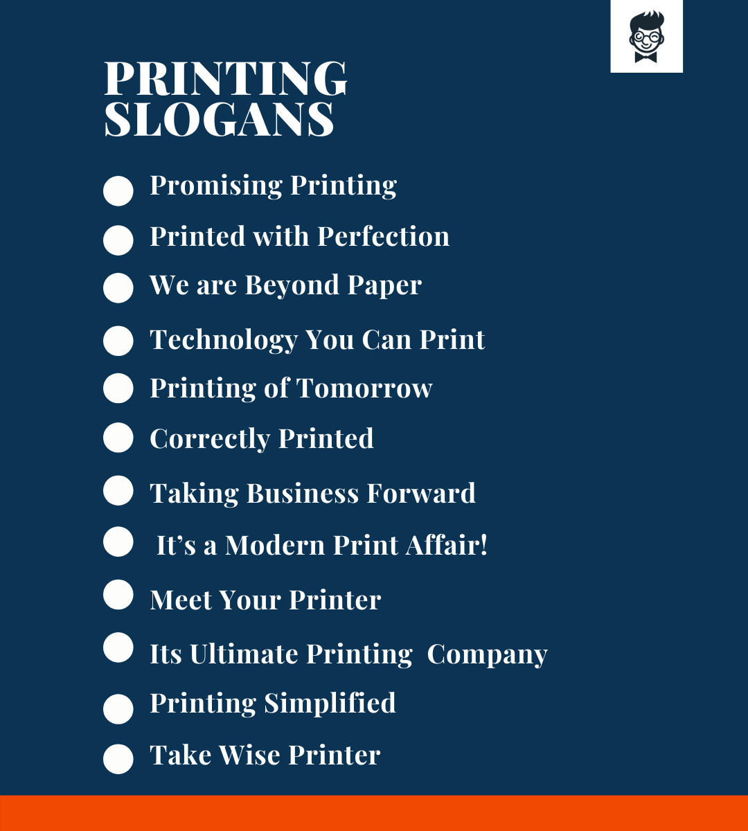 Printing sayings