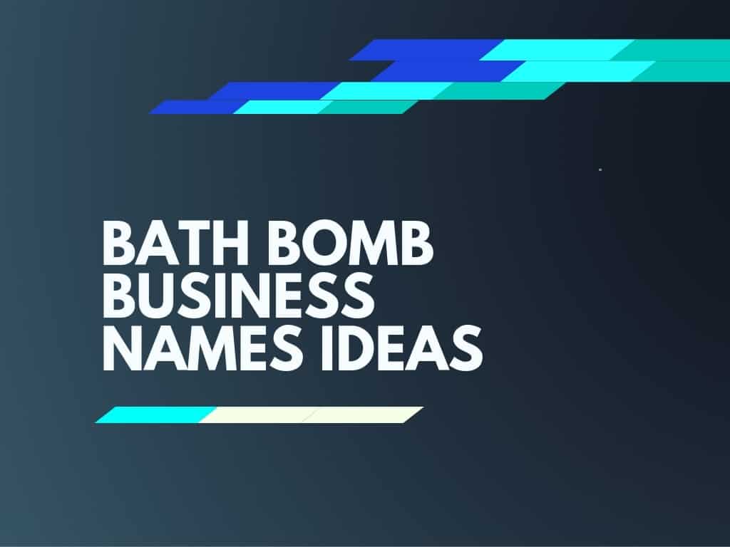 bath bomb company names