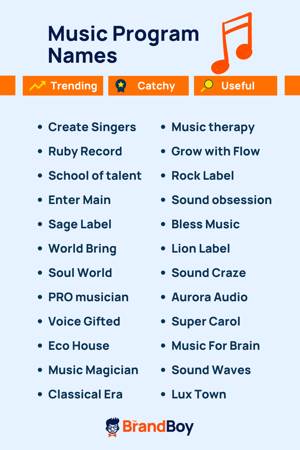 750+ Music Academy Name Ideas, Suggestions And Domain Ideas - BrandBoy