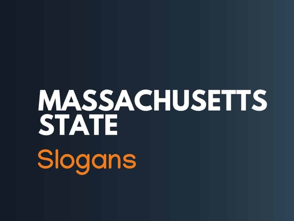 269 Great Massachusetts Slogans And Mottos Generator