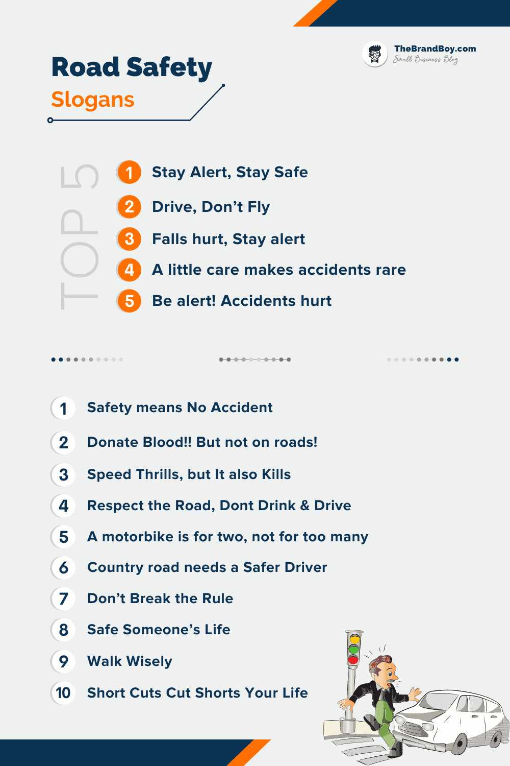 road safety slogans