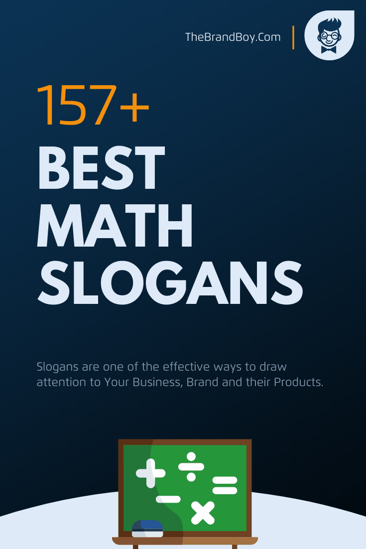 math slogans