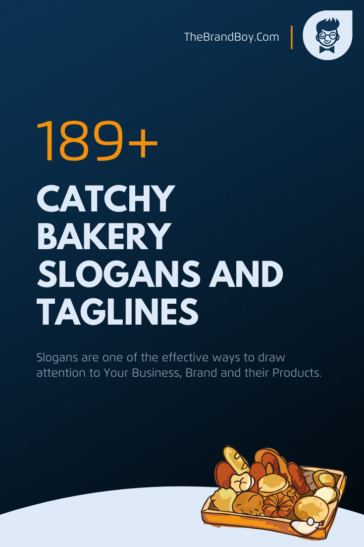 851+ Catchy Bakery Slogans and Taglines (Guide + Generator) | TheBrandBoy