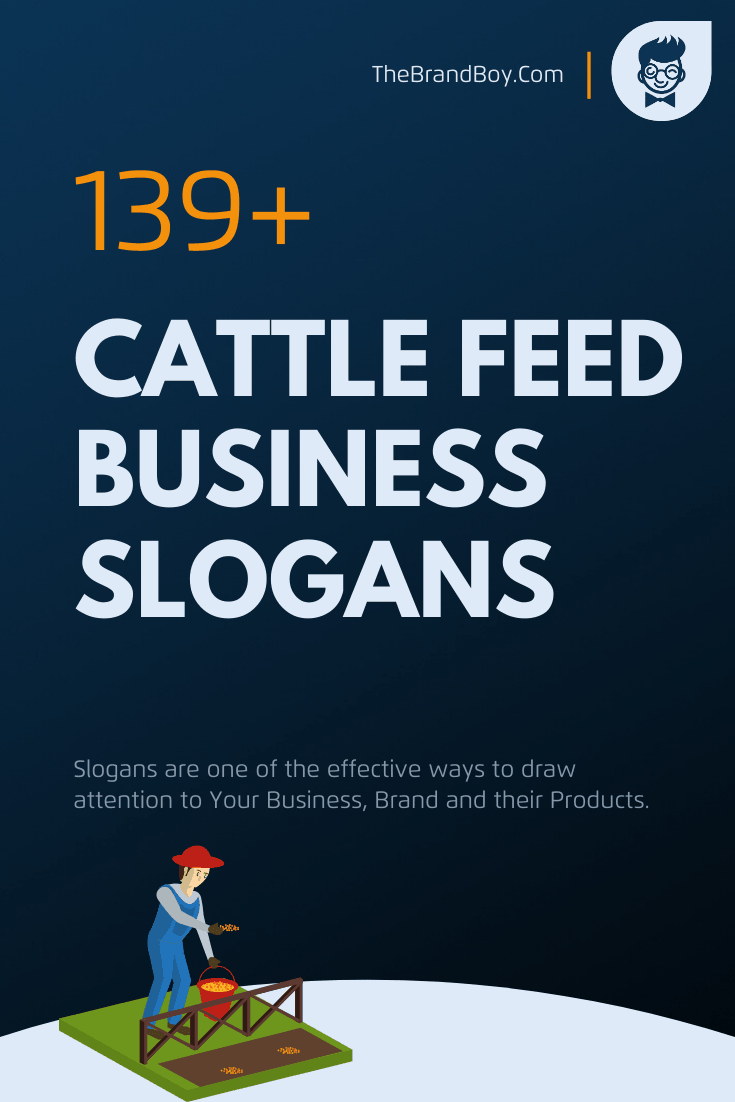 195+ Catchy Cattle Feed Business Slogans and Taglines BrandBoy