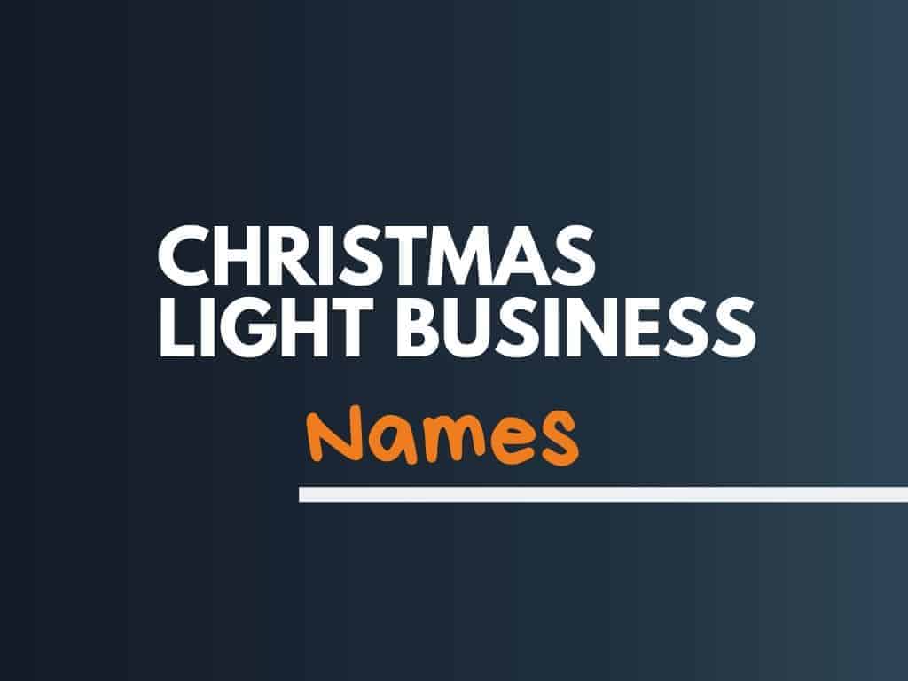 468+ Christmas Lights Names Ideas And Domains (Generator + Guide