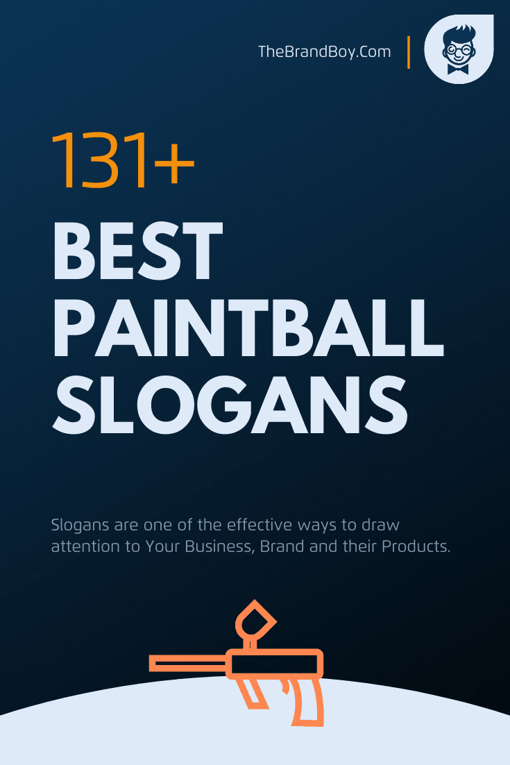 790+ Best Paintball Slogans And Taglines (Generator + Guide)