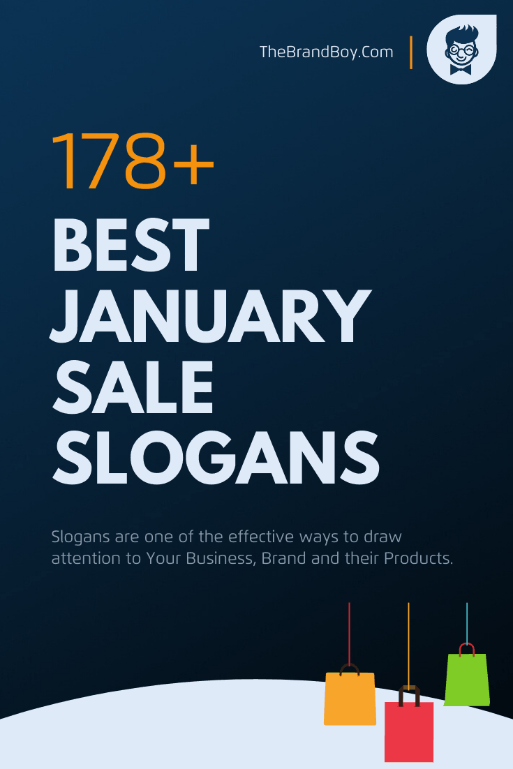 574+ Best January Sale Slogans And Taglines (Generator + Guide