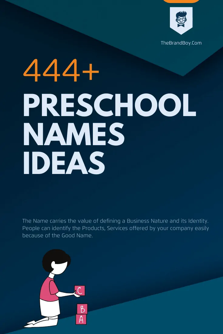363 Best Preschool Names Ideas Thebrandboy Com