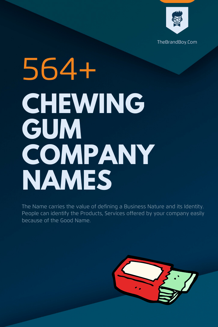 1250+ Chewing Gum Company Names (Generator + Guide)