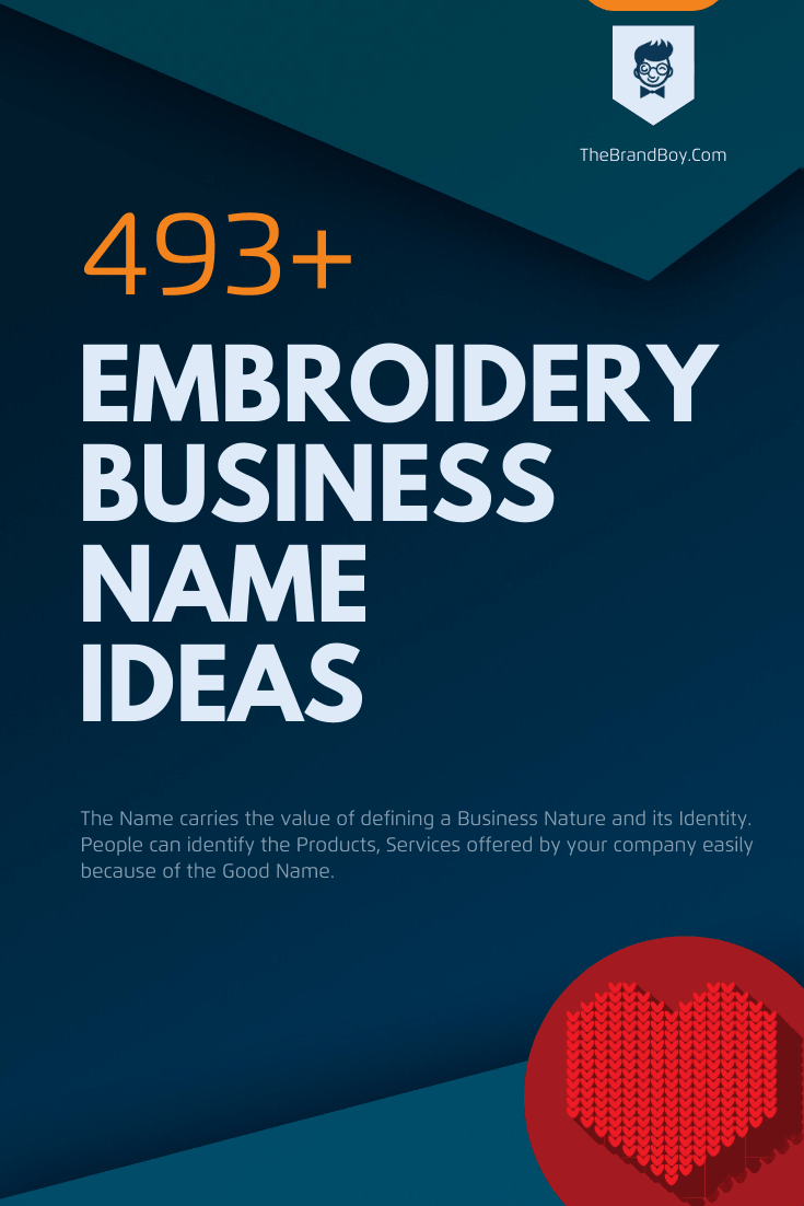 Embroidery business names 690 best and catchy names videoinfographic Embroidery business names 690 best and catchy names videoinfographic