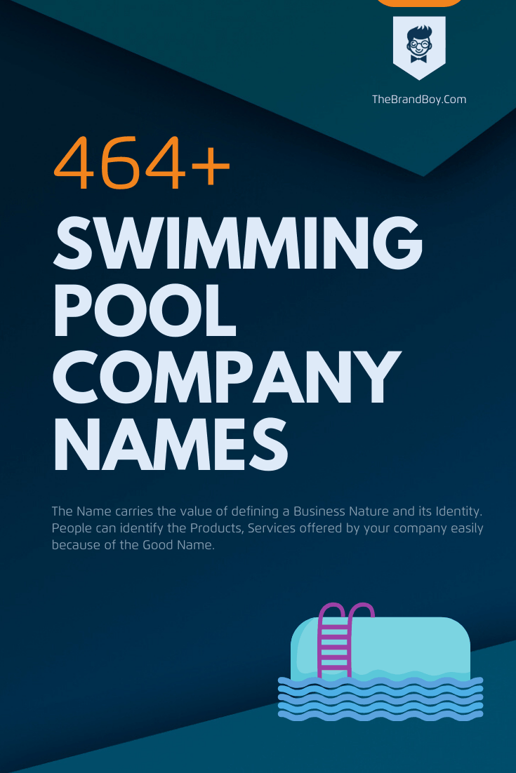 12+ Catchy Swimming Pool Company names Ideas Ever