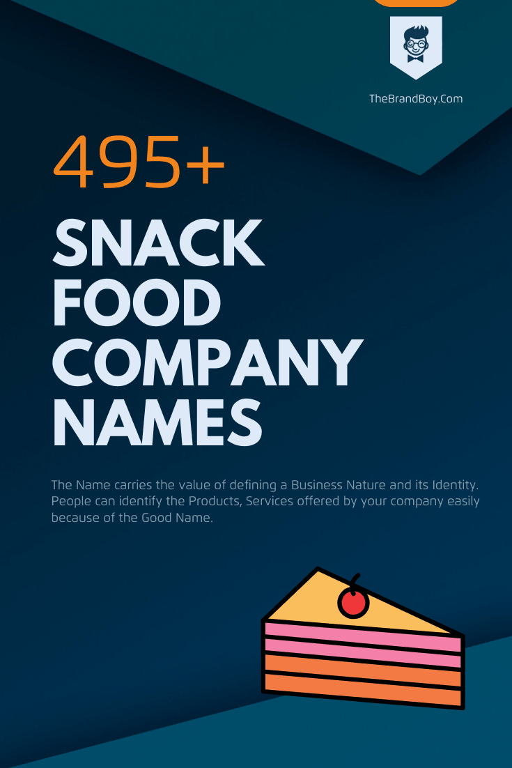 850+ Catchy Snack Names To Make Your Own Brand | Video + Infographic