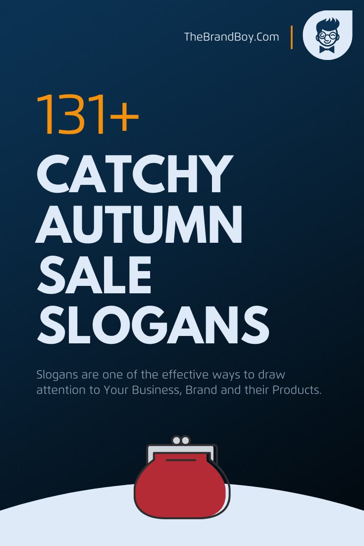 831+ Catchy Autumn Sale Slogans And Taglines